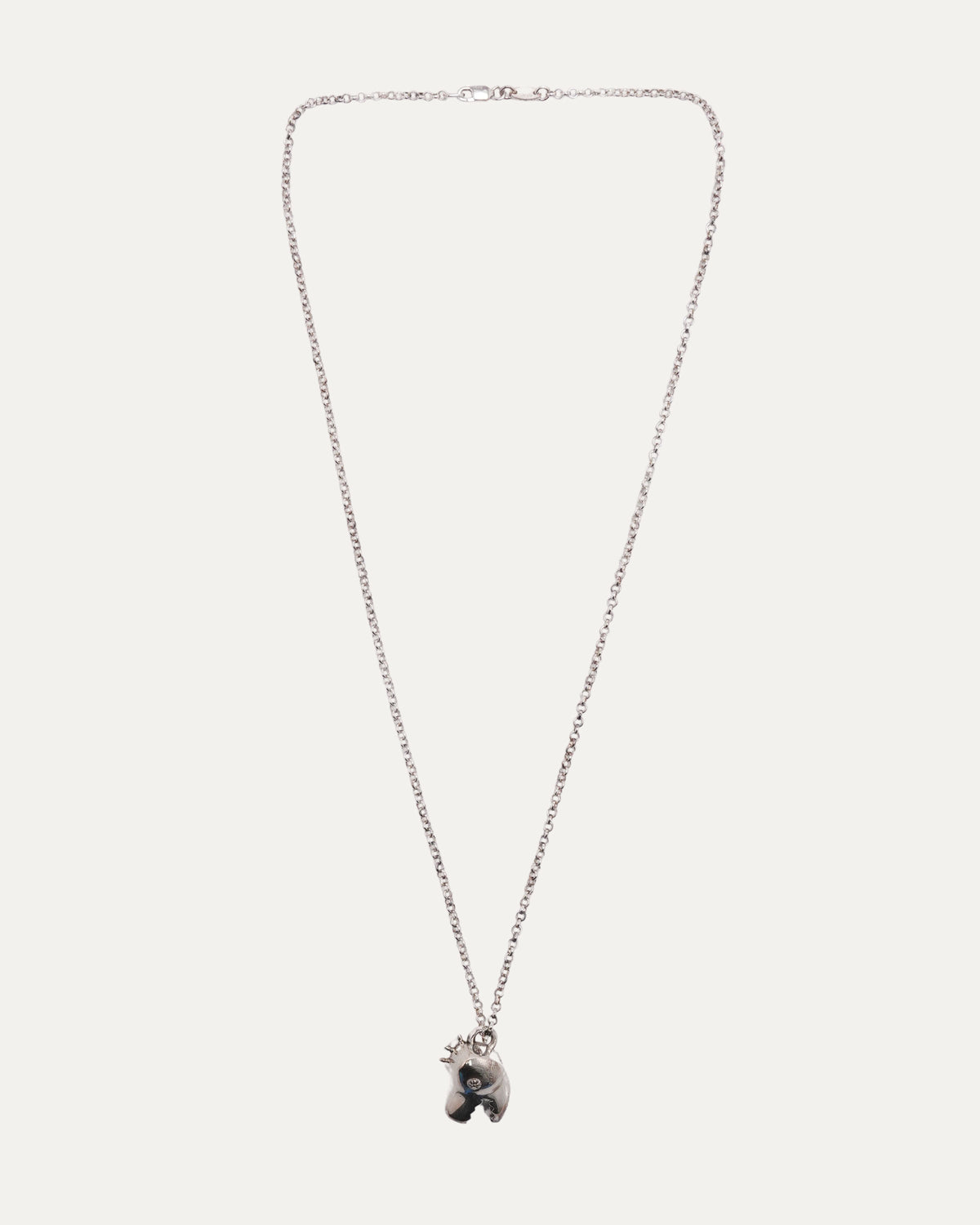 Dinosaur Pendant on Roll Chain