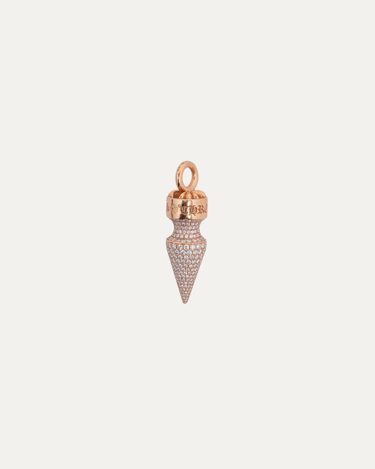 Gold & Diamond Spike Pendant