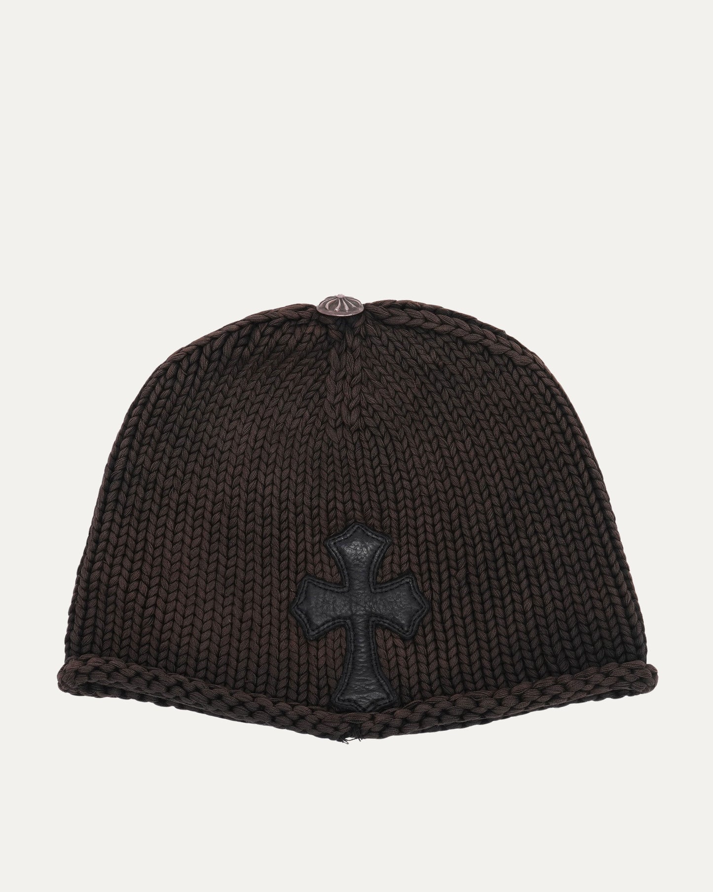 Cashmere Cross Patch Beanie
