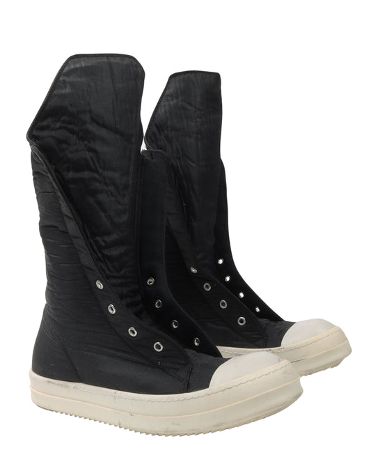 Nylon Laceless Ramone Boots