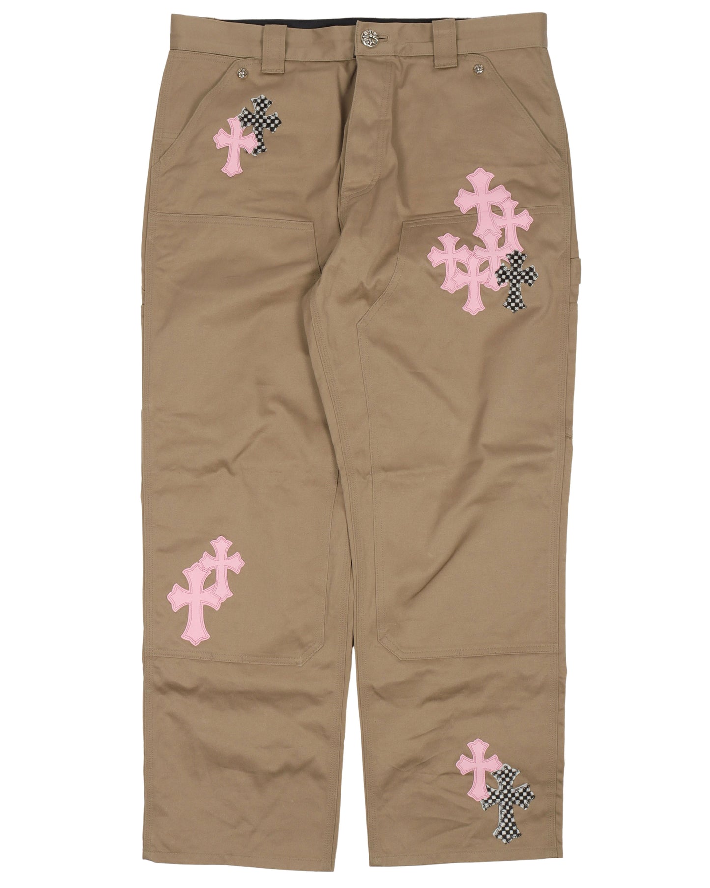 Cross Patch Double Knee Carpenter Pants