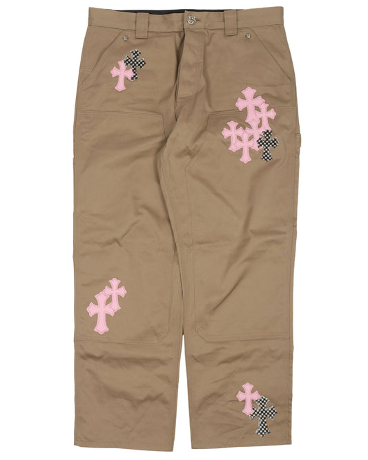 Cross Patch Double Knee Carpenter Pants