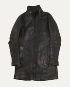 Carol Christian Poell Leather Coat