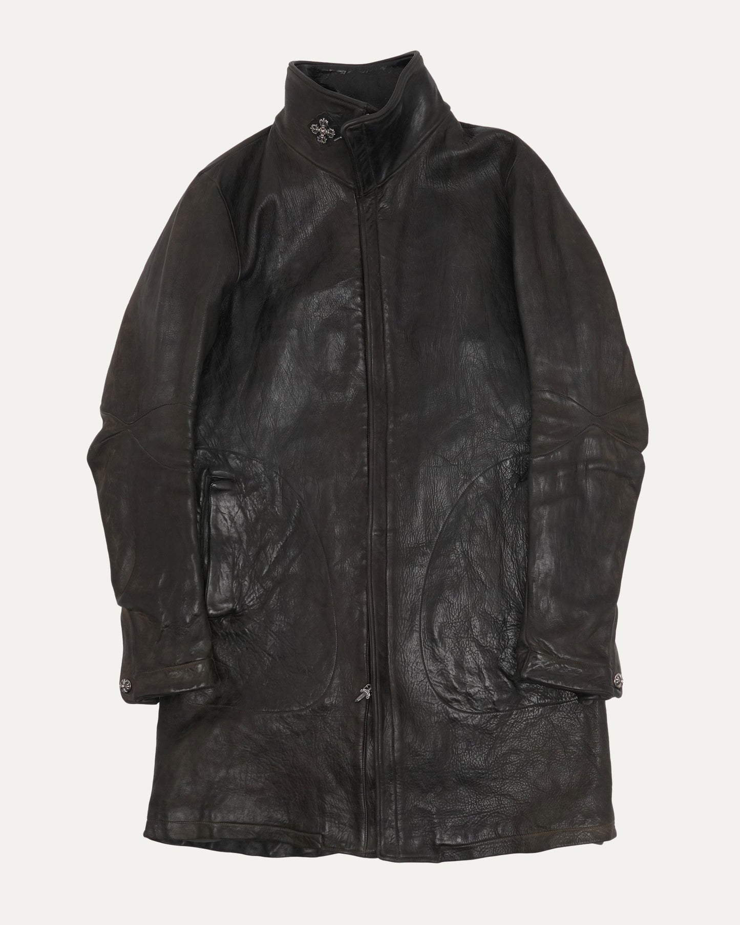 Carol Christian Poell Leather Coat