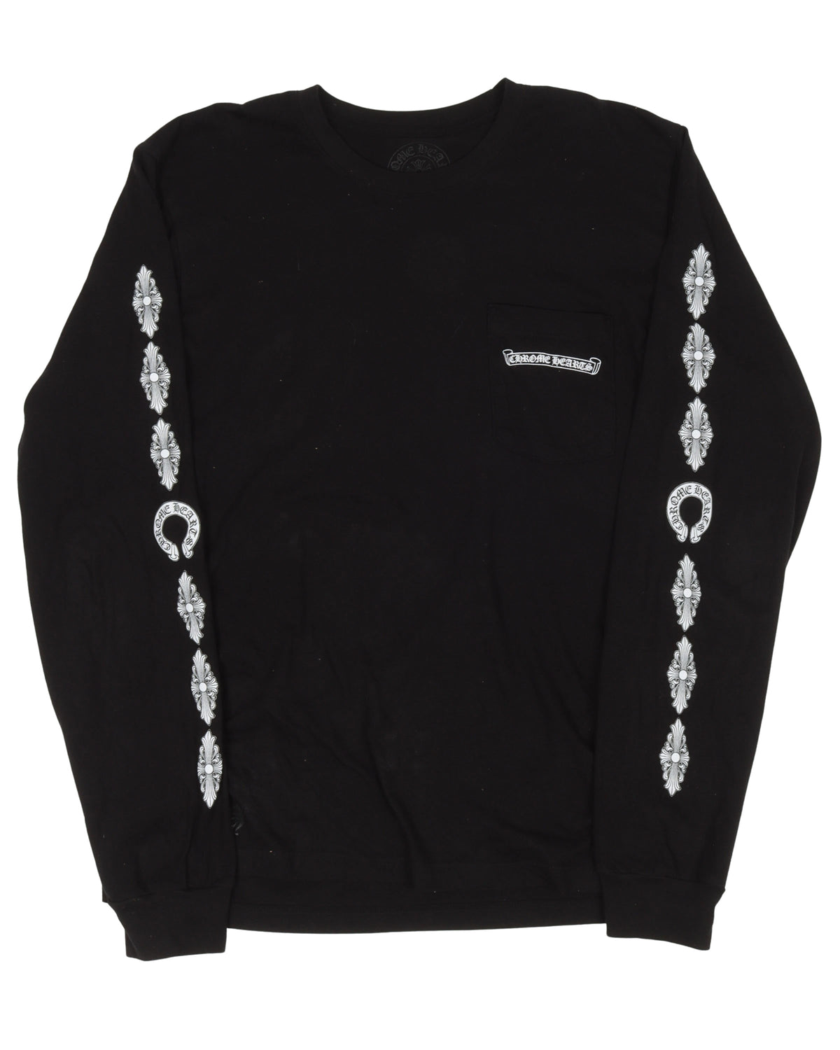 Fleur Cross Long Sleeve T-Shirt
