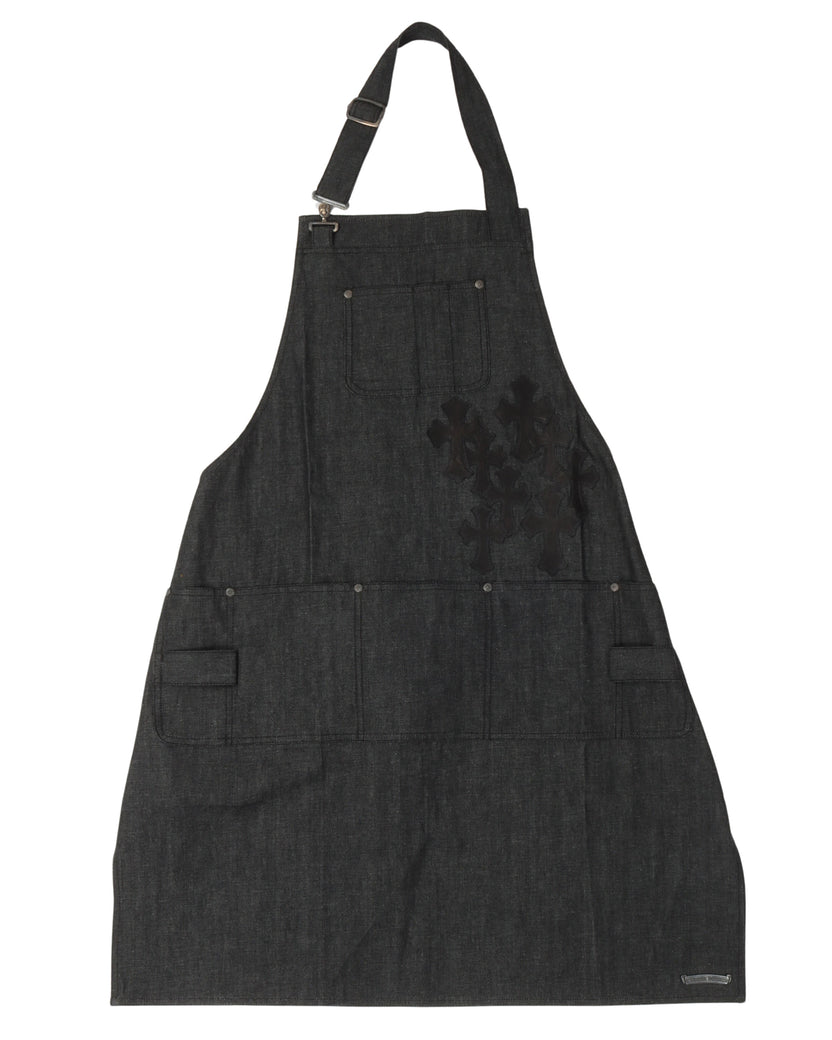 Cross Patch Raw Denim Apron