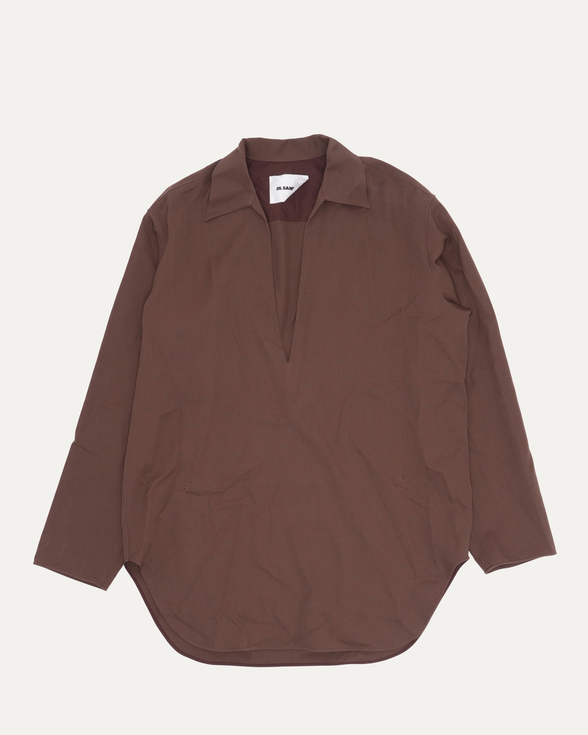 Wool V Neck Shirt