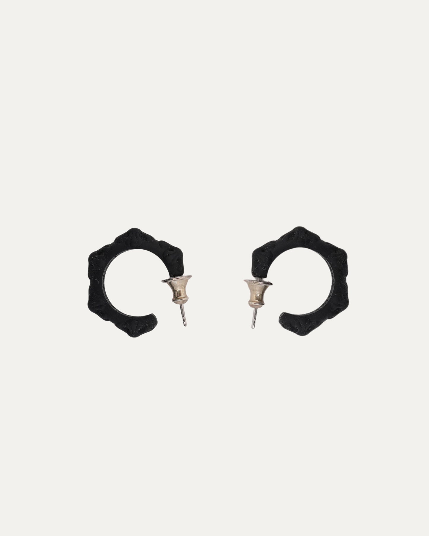 Silichrome Hoop Earrings