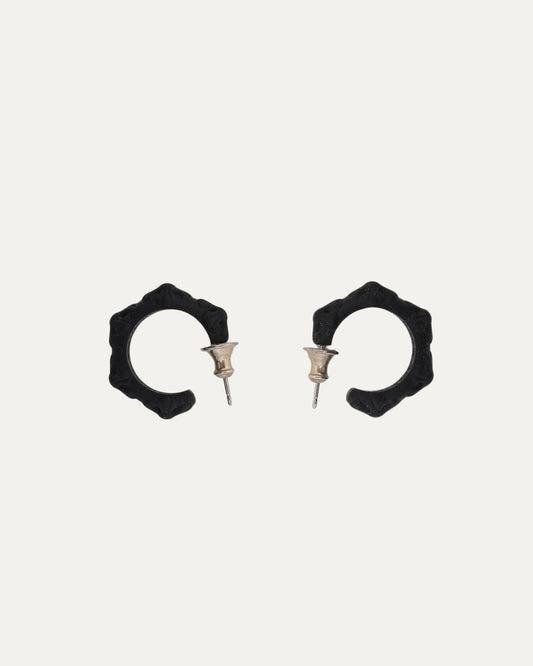 Silichrome Hoop Earrings