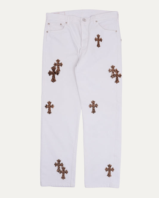 Levi's 501 Cross Patch Jeans