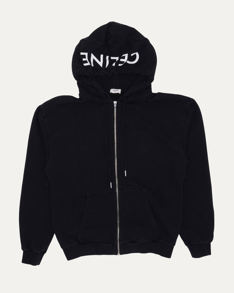 Celine Logo Zip Up Hoodie – Justin Reed
