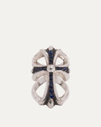 Sapphire Infinity Ring