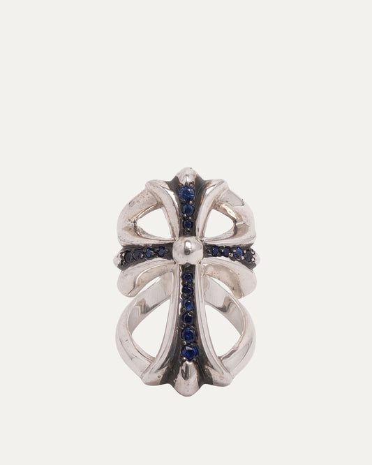 Sapphire Infinity Ring