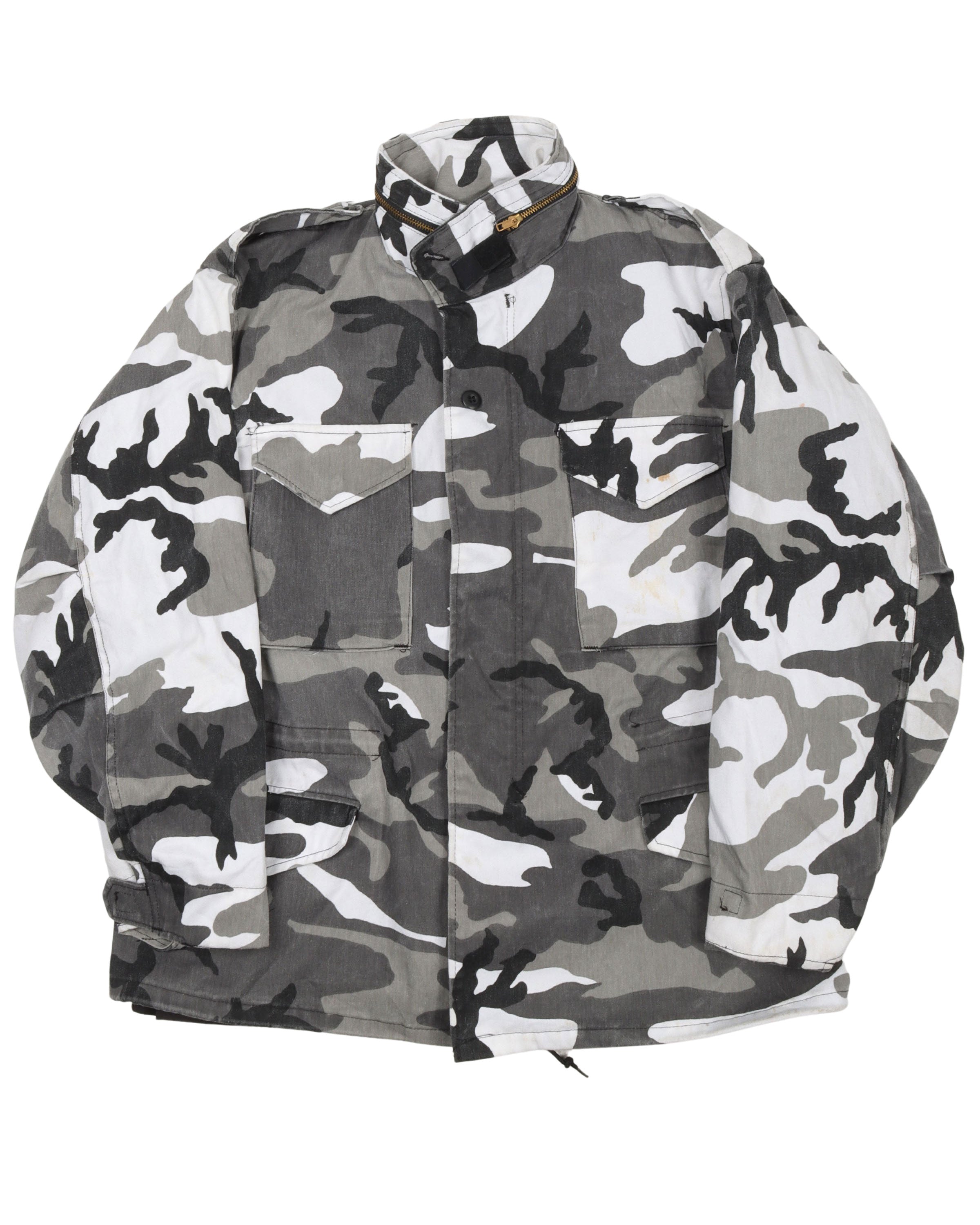 Snow Camo Military Jacket