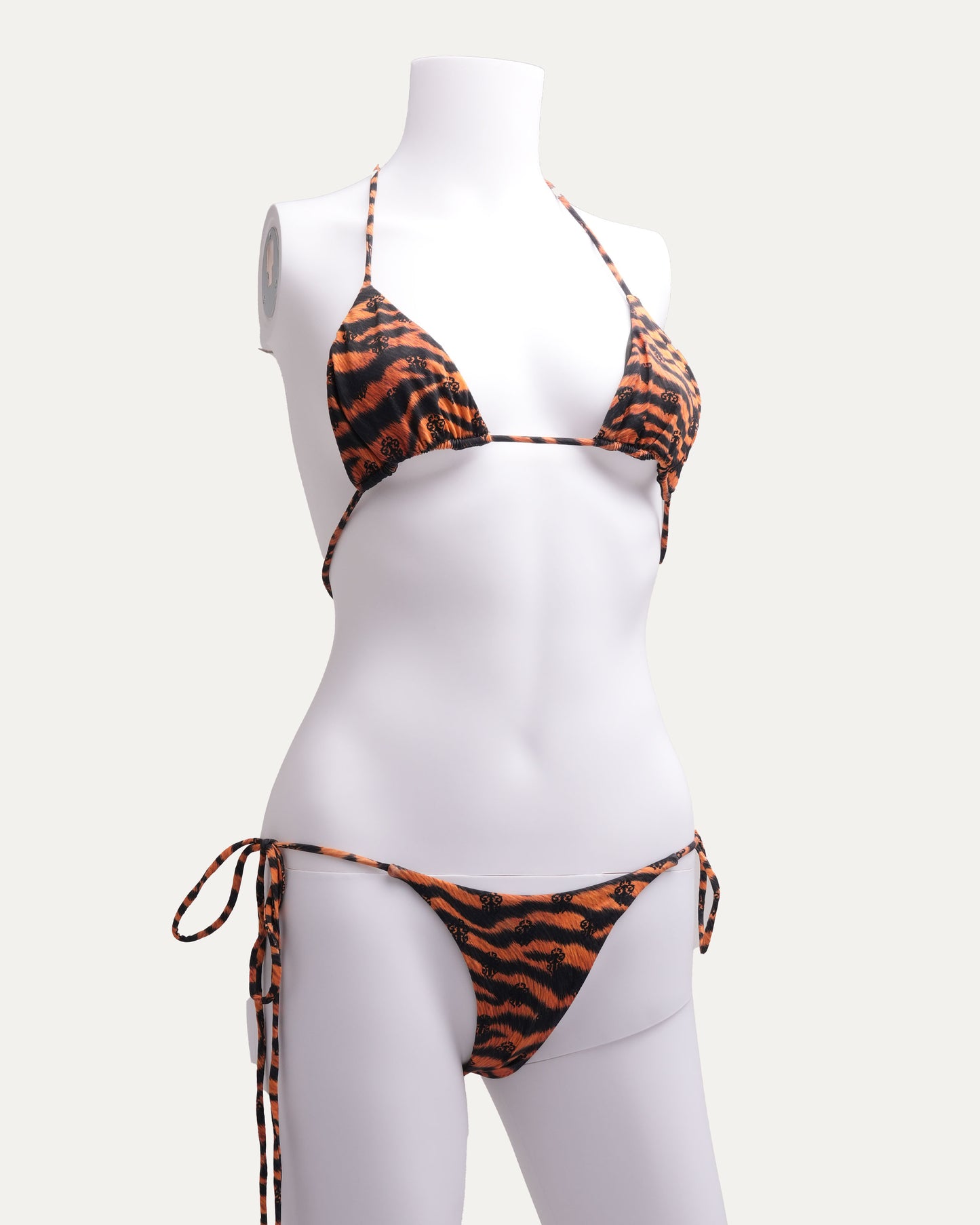 Dipped In Blue Tiger Bikini