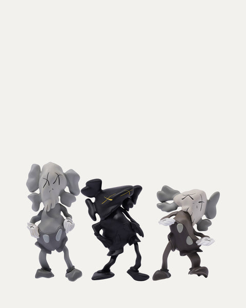 KAWS COMPANION (ROBERT LAZZARINI) フィギュア KAWS x Robert Lazzarini - Companion Grey, 2010 – TOY TOKYO