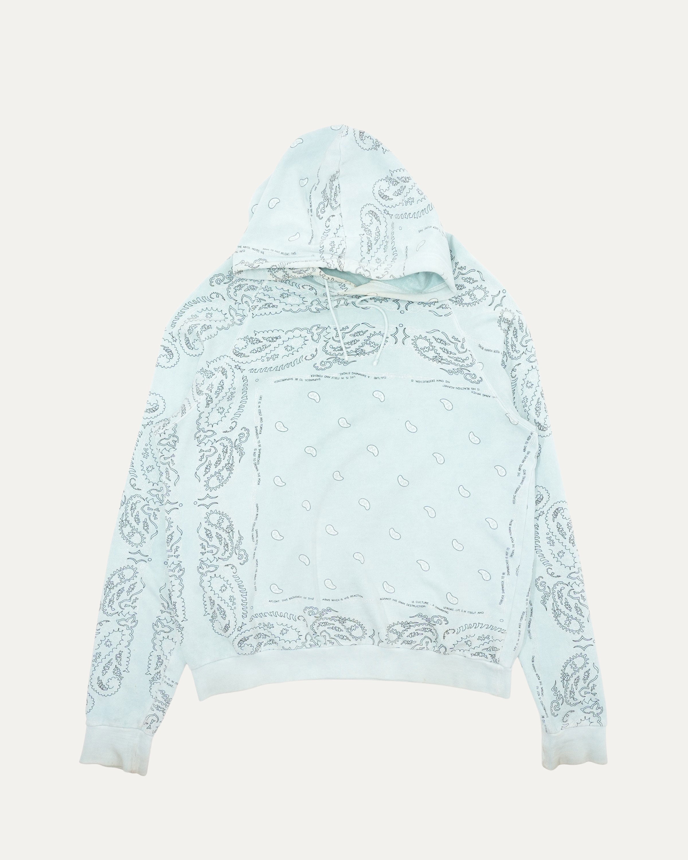 AW05 'Waves' Paisley Hoodie