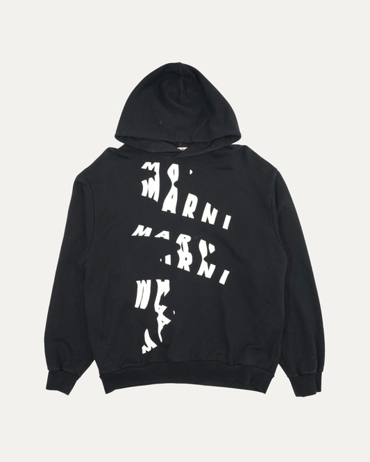 Distorted Logo Hoodie