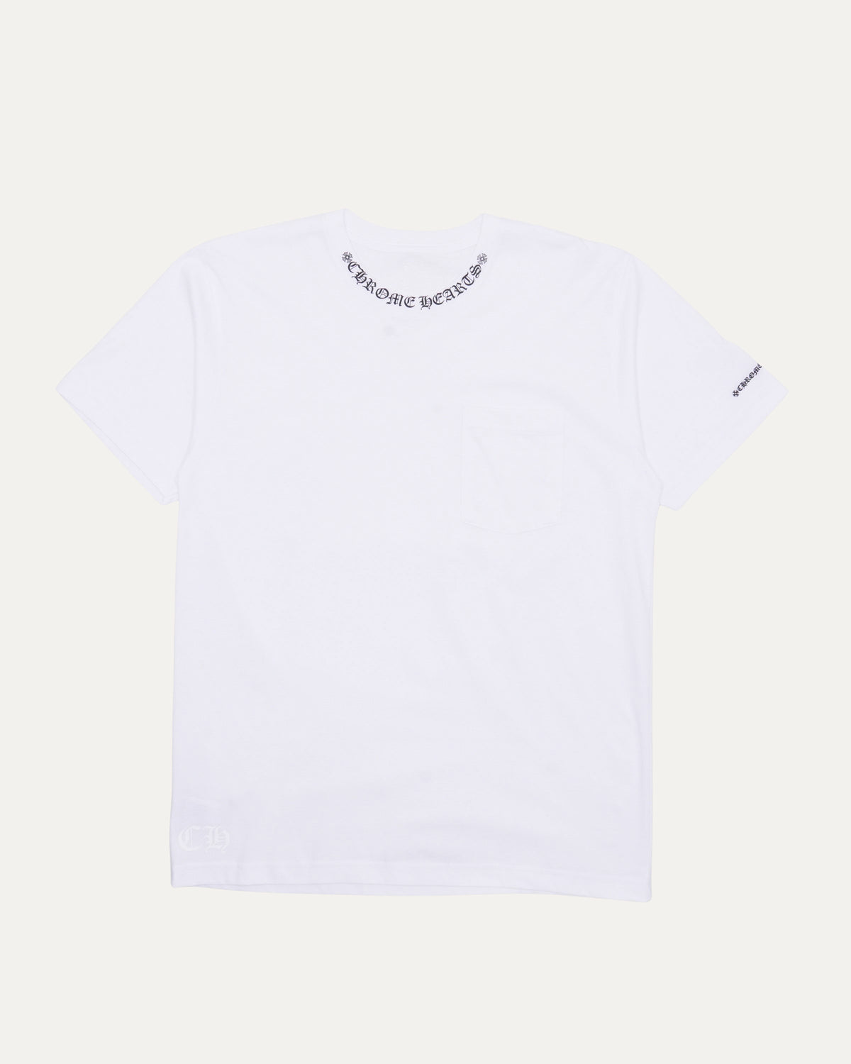 Neck Logo Pocket T-Shirt
