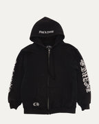 Vintage Thermal Lined Horseshoe Logo Zip Up Hoodie