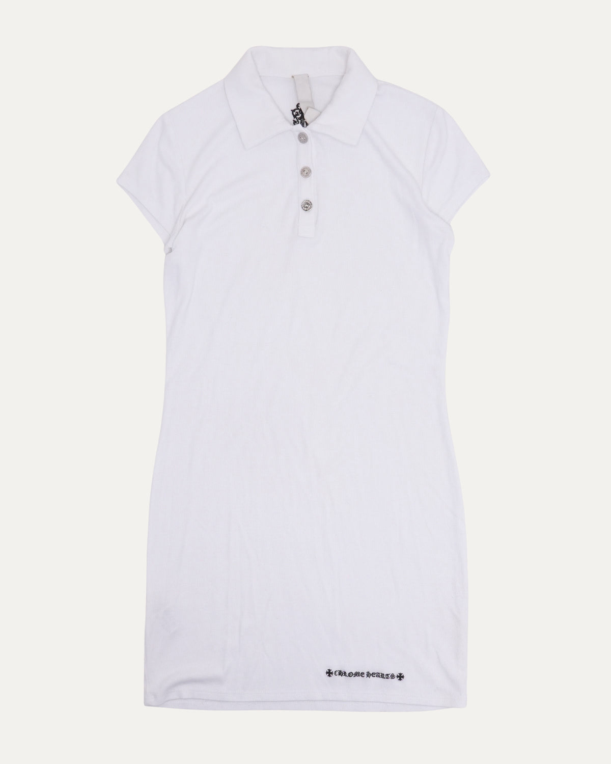 Vine Dagger Collared Mini Dress
