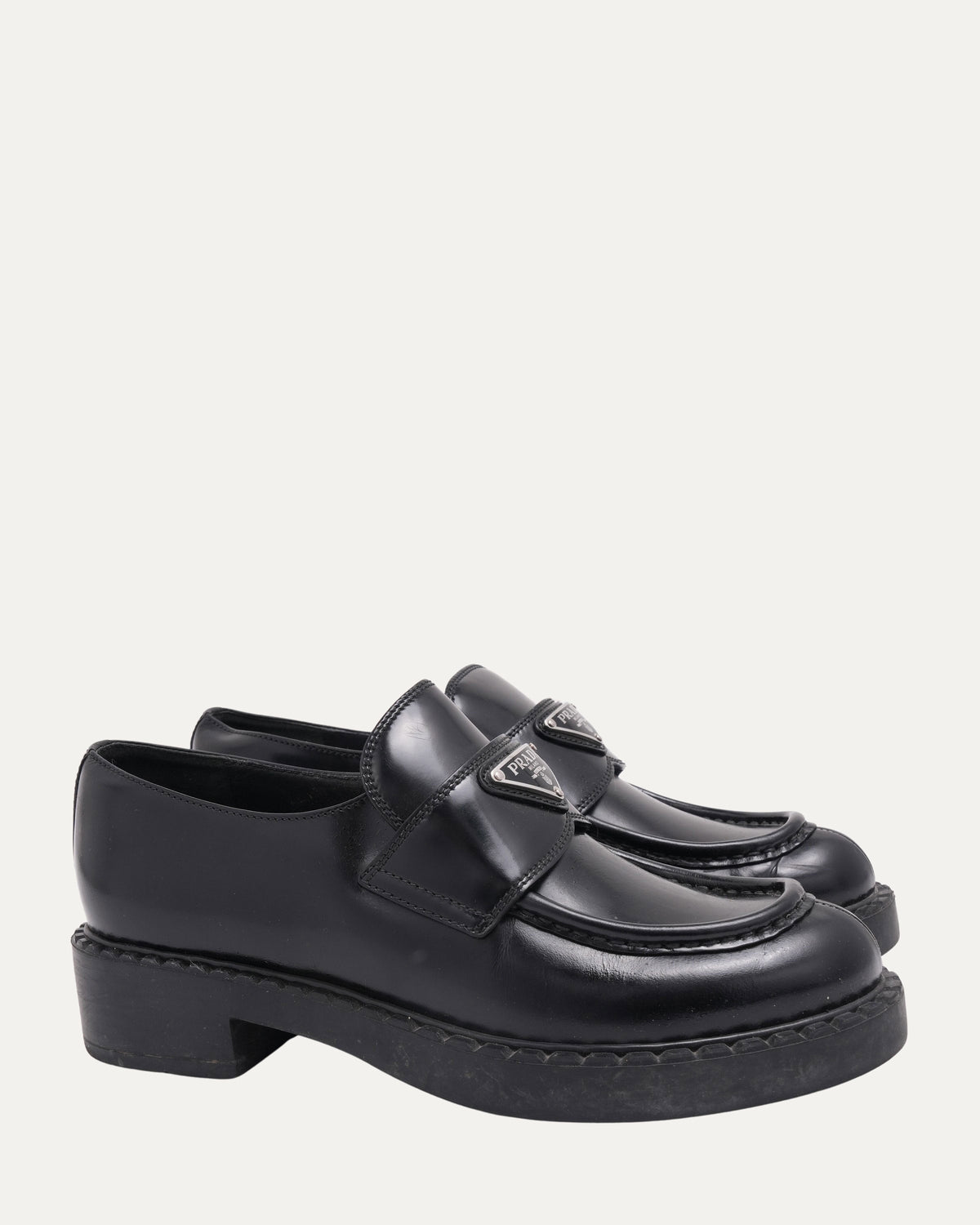 Chocolate Brushed Loafers