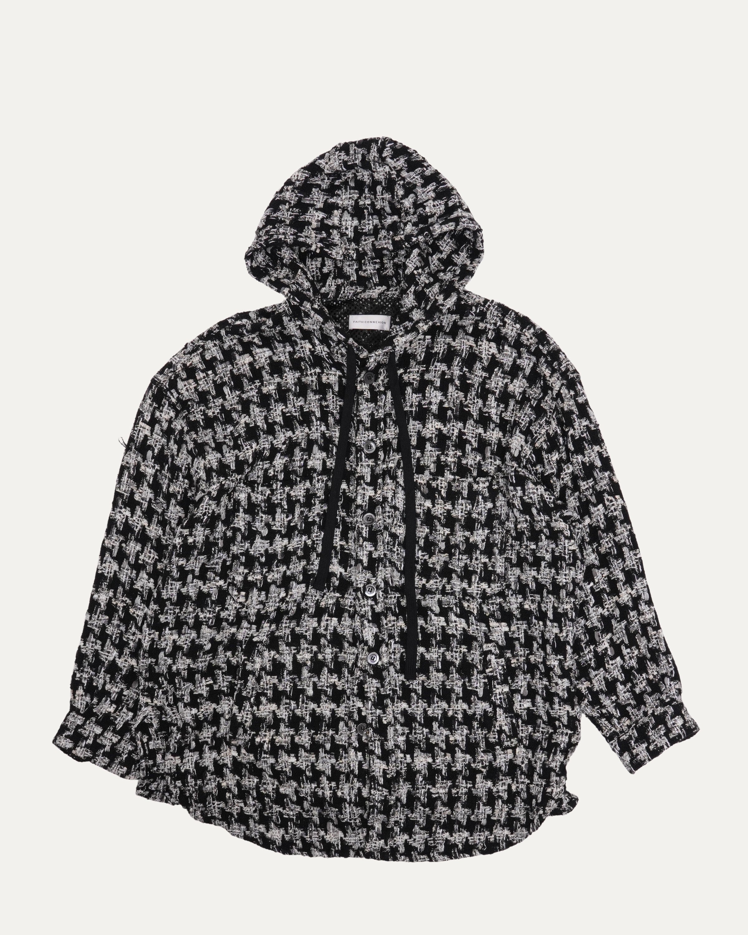 FAITH CONNEXION ツイードジャケット Faith Connexion Tweed Hooded Jacket – Justin Reed
