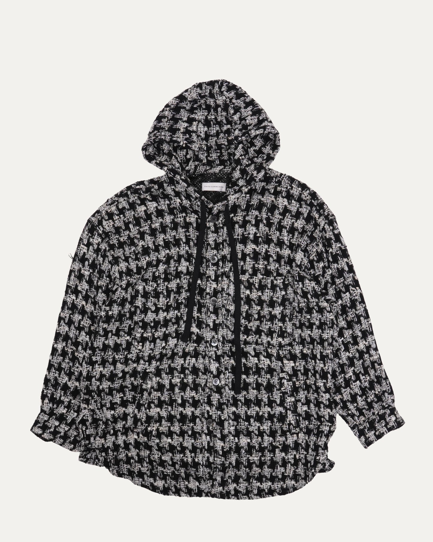 Tweed Hooded Jacket