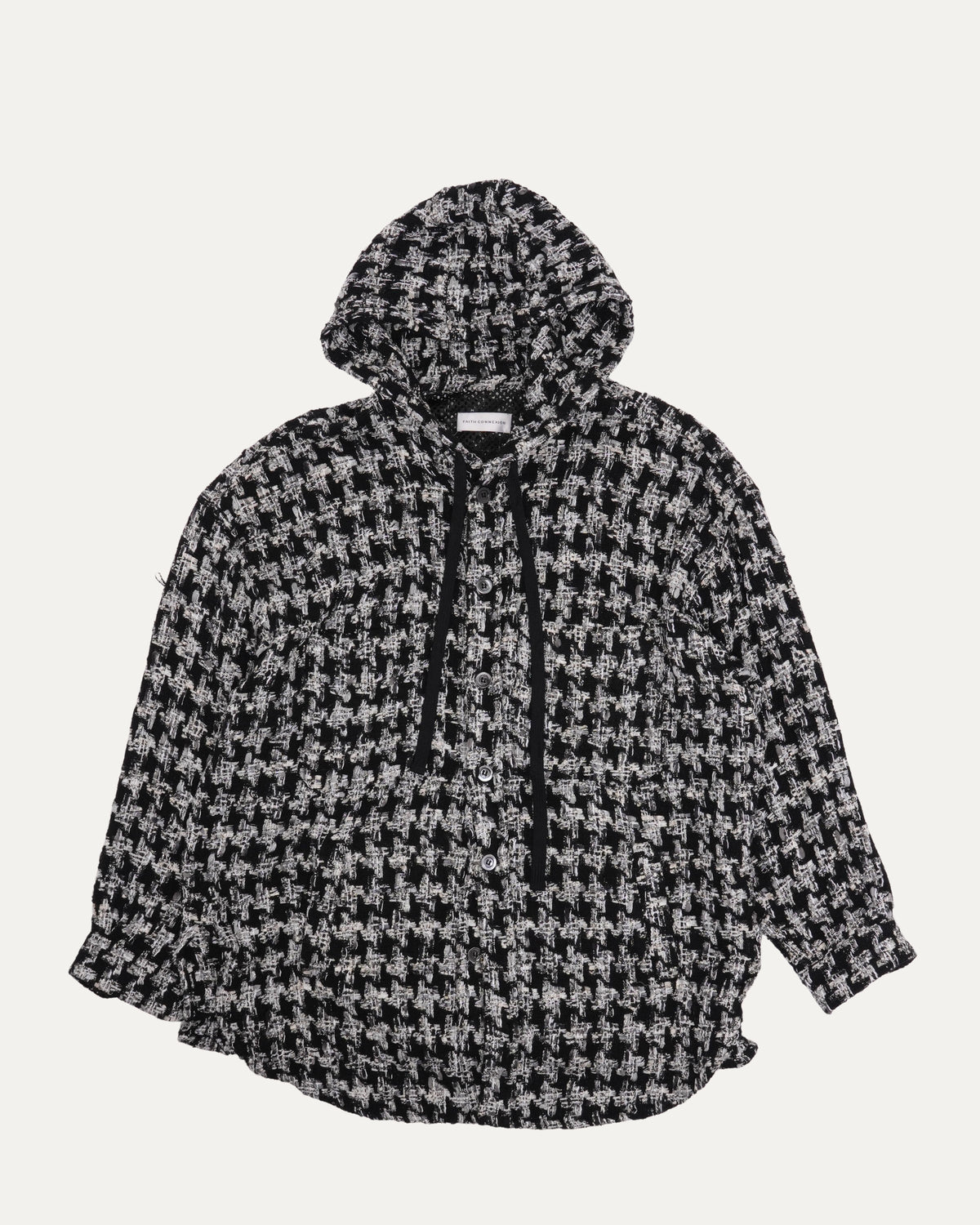 Tweed Hooded Jacket
