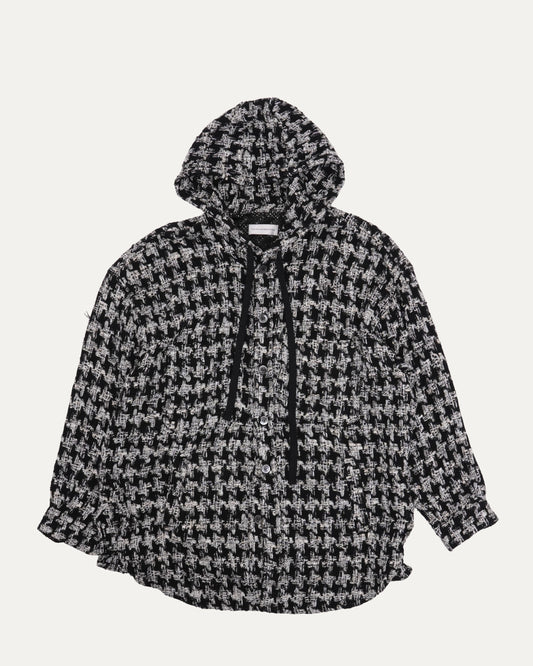 Tweed Hooded Jacket