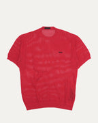 Silk-Blend Mesh T-Shirt