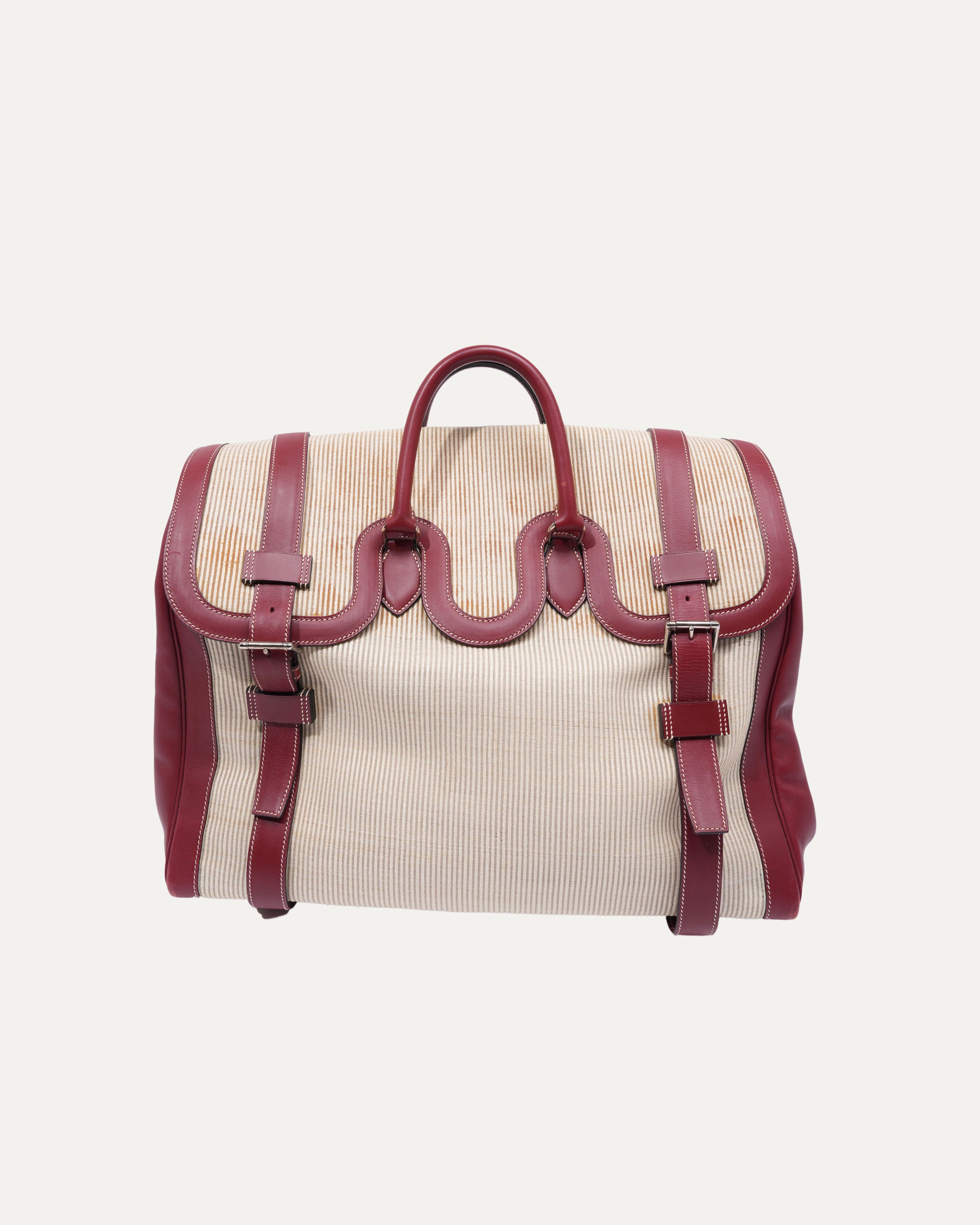 Drag Voyage Gulliver Leather Boston Bag