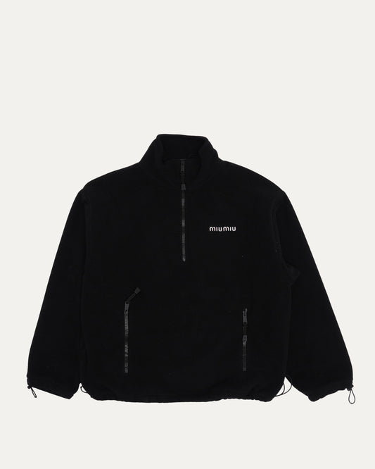 Fleece Half Zip Sweatshirt