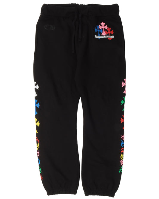 Multicolor Cemetery Cross Sweatpants