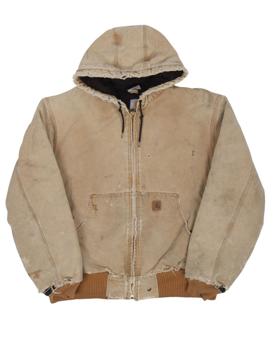 Carhartt Distressed Hooded Jacket