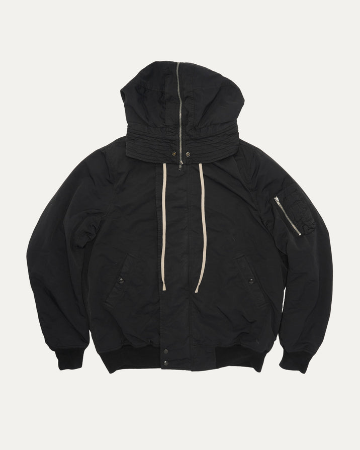 Hooded Bomber Jacket