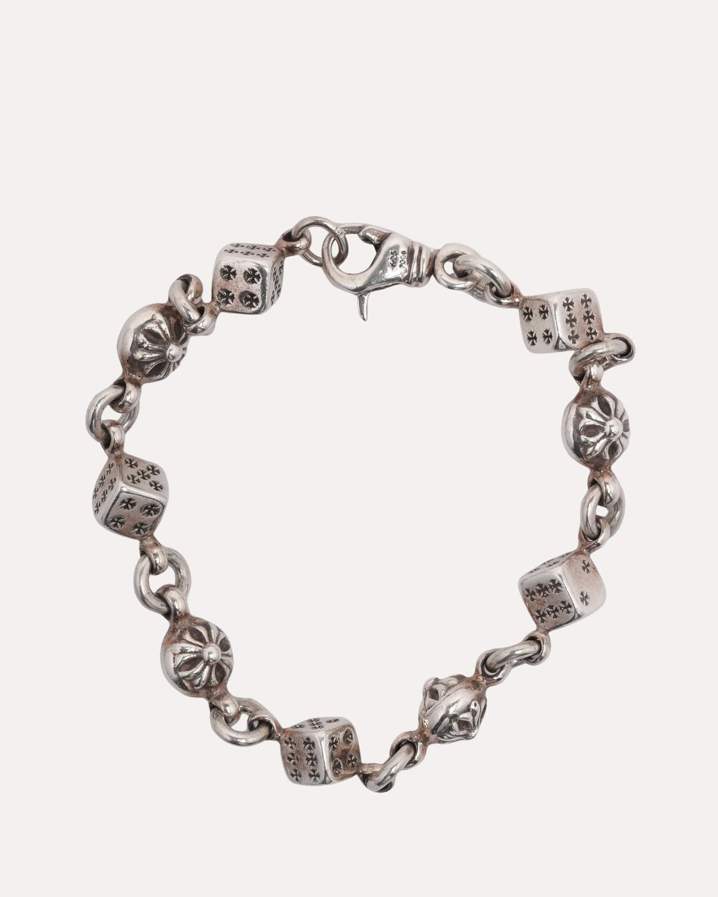 Dice and Plus Ball Bracelet