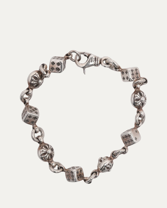 Dice and Plus Ball Bracelet