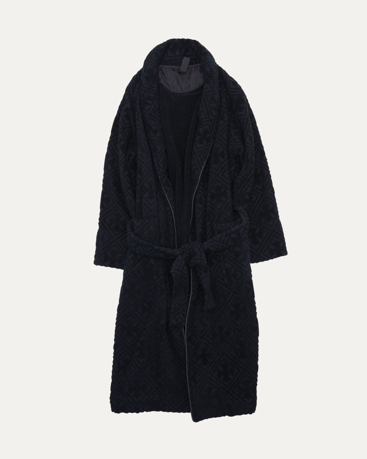 Plus Cross Jacquard Bath Robe