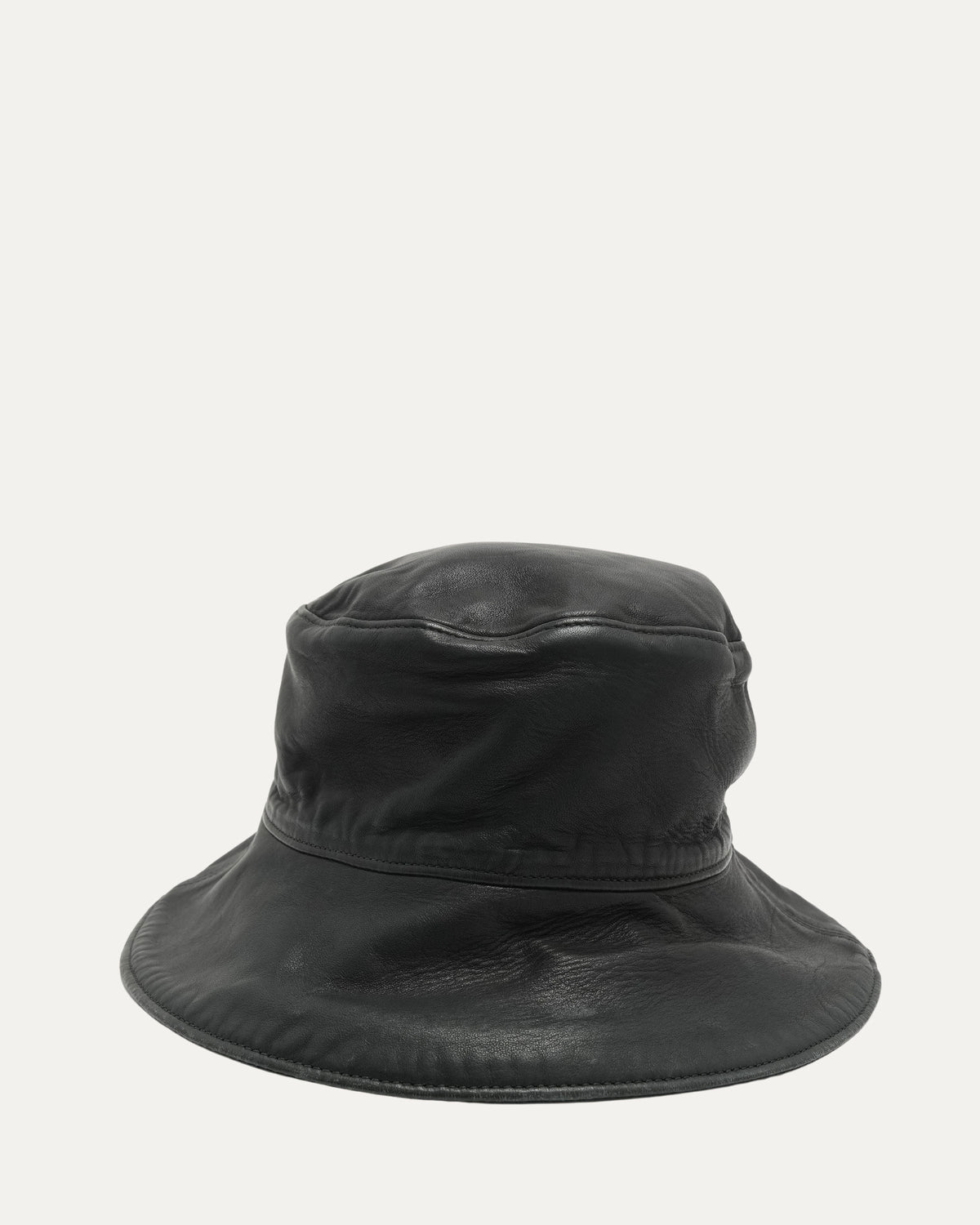 Leather Bucket Hat