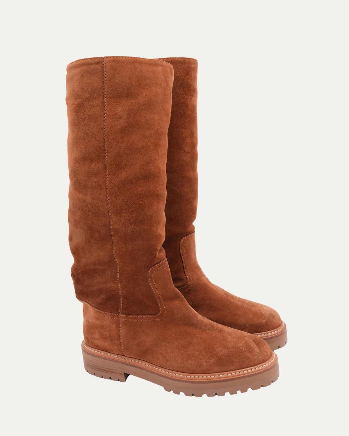 Suede Yomi Knee High Boots