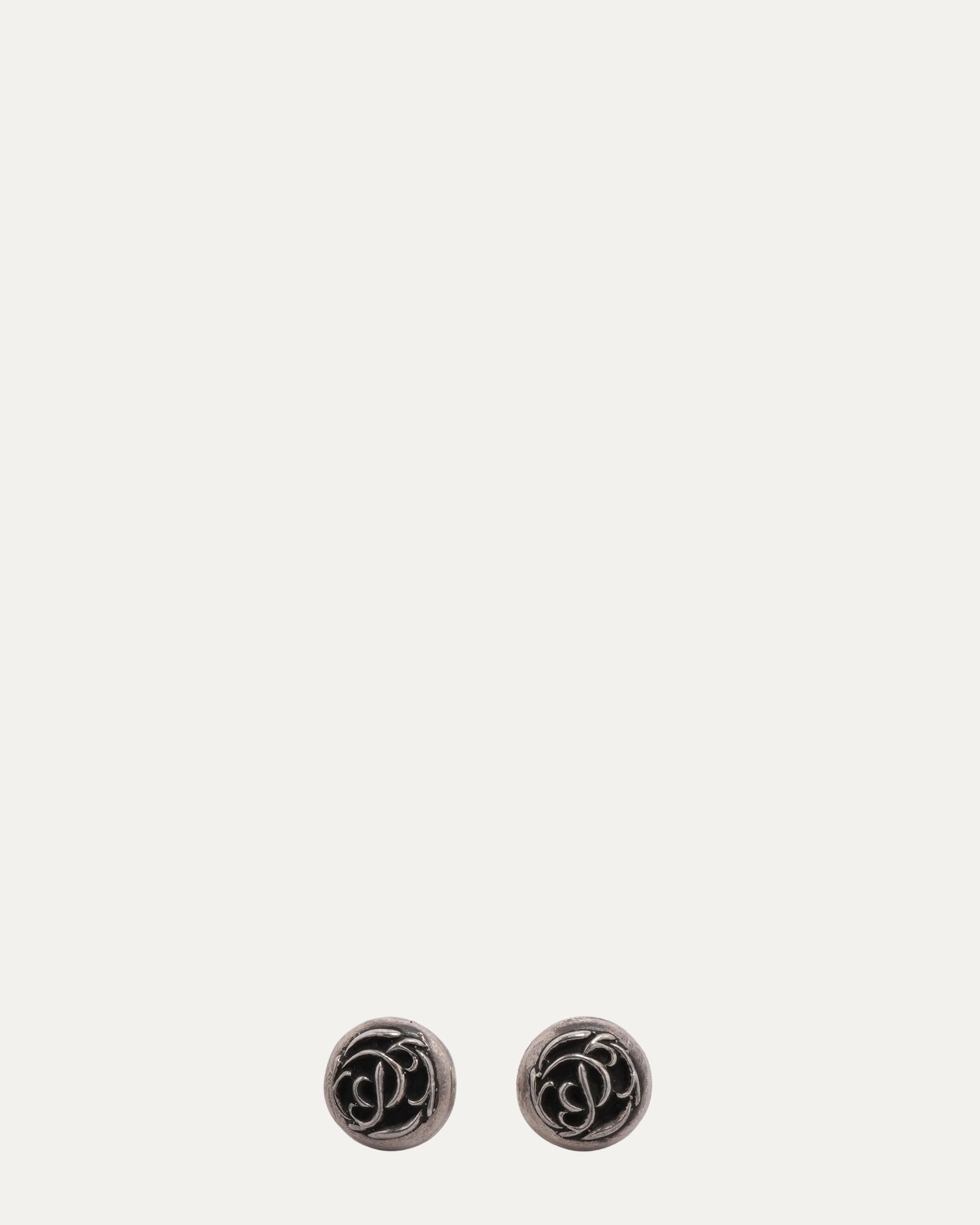 Vine Ball Stud Earrings