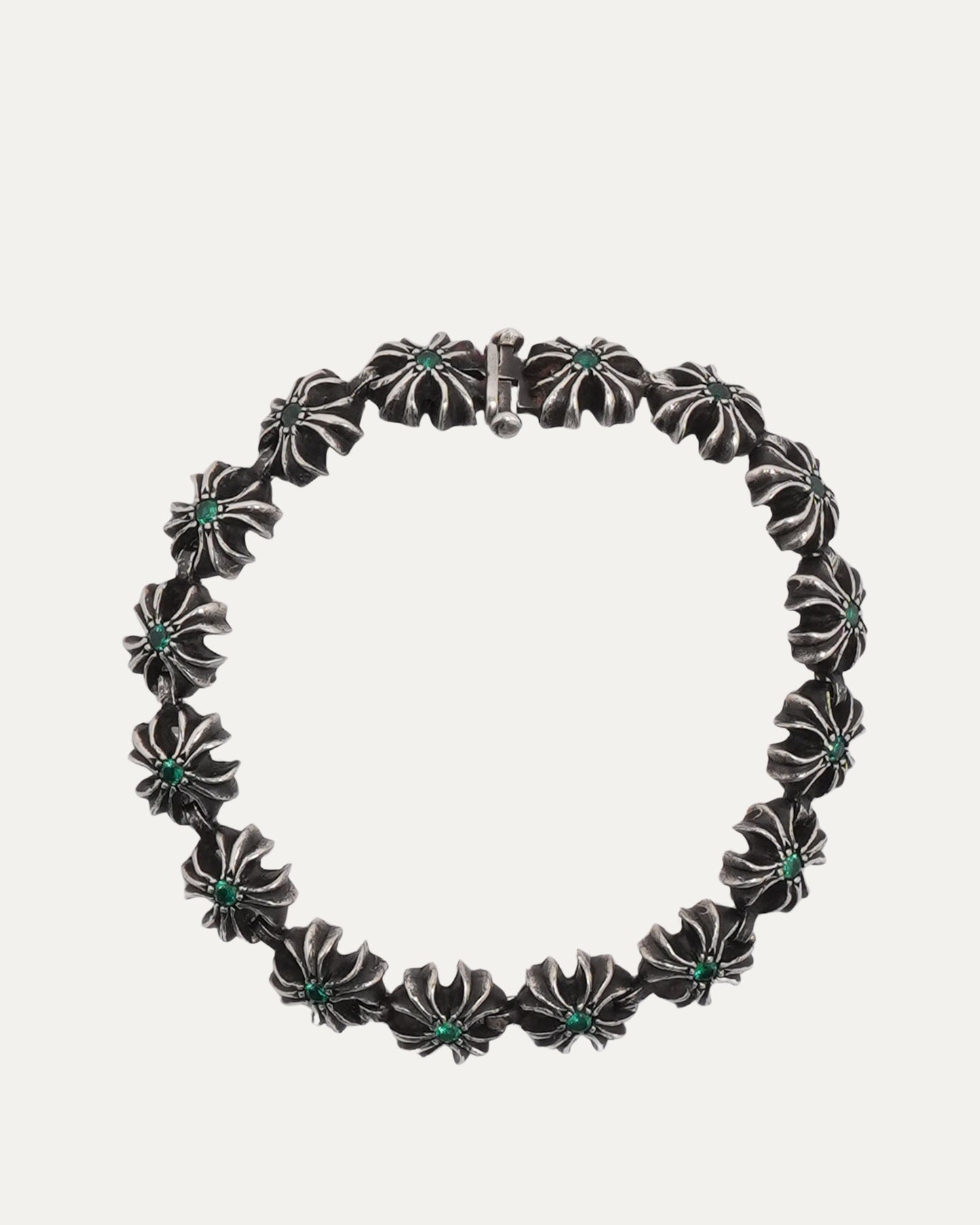 Emerald Tiny Plus Bracelet