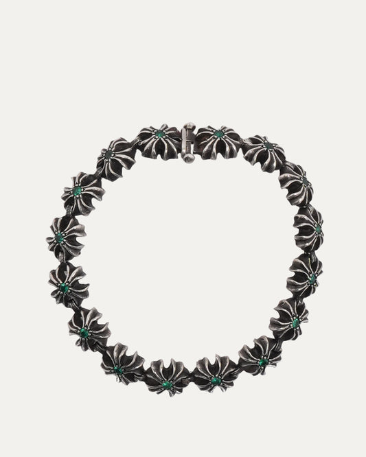 Emerald Tiny Plus Bracelet