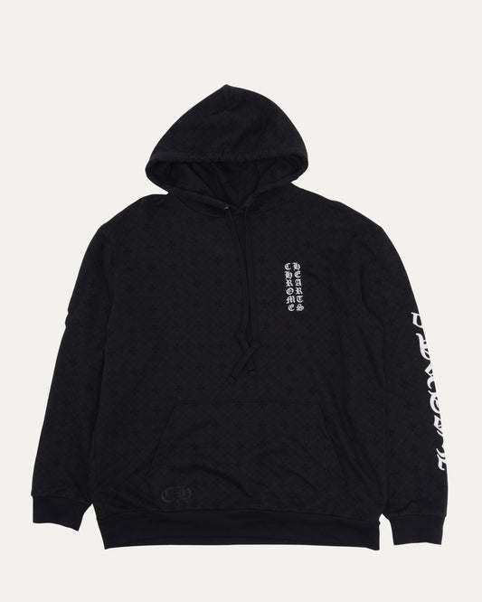 Monogram Vertical Logo Hoodie