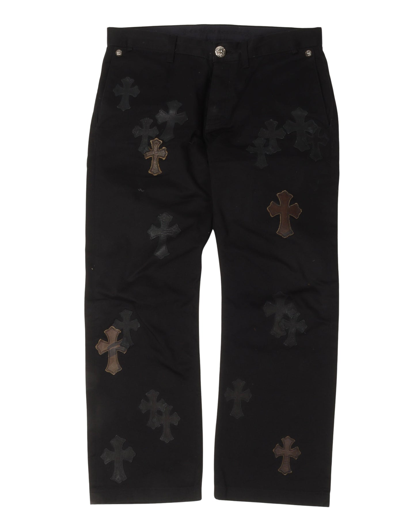 Cross Patch Chino Pants