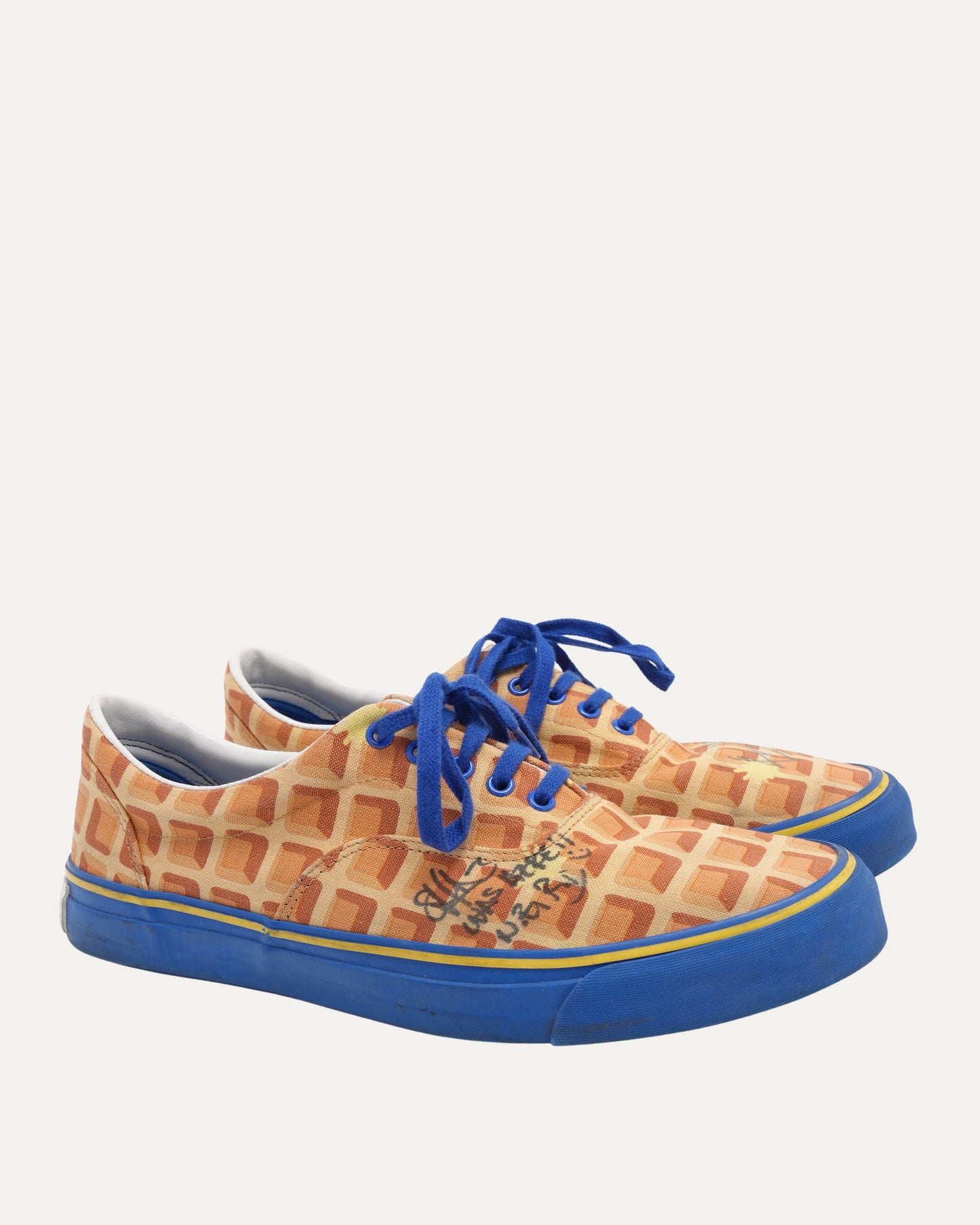 Ice Cream Star Trak Autographed Waffle Sneakers