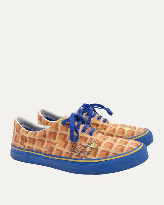 Ice Cream Star Trak Autographed Waffle Sneakers