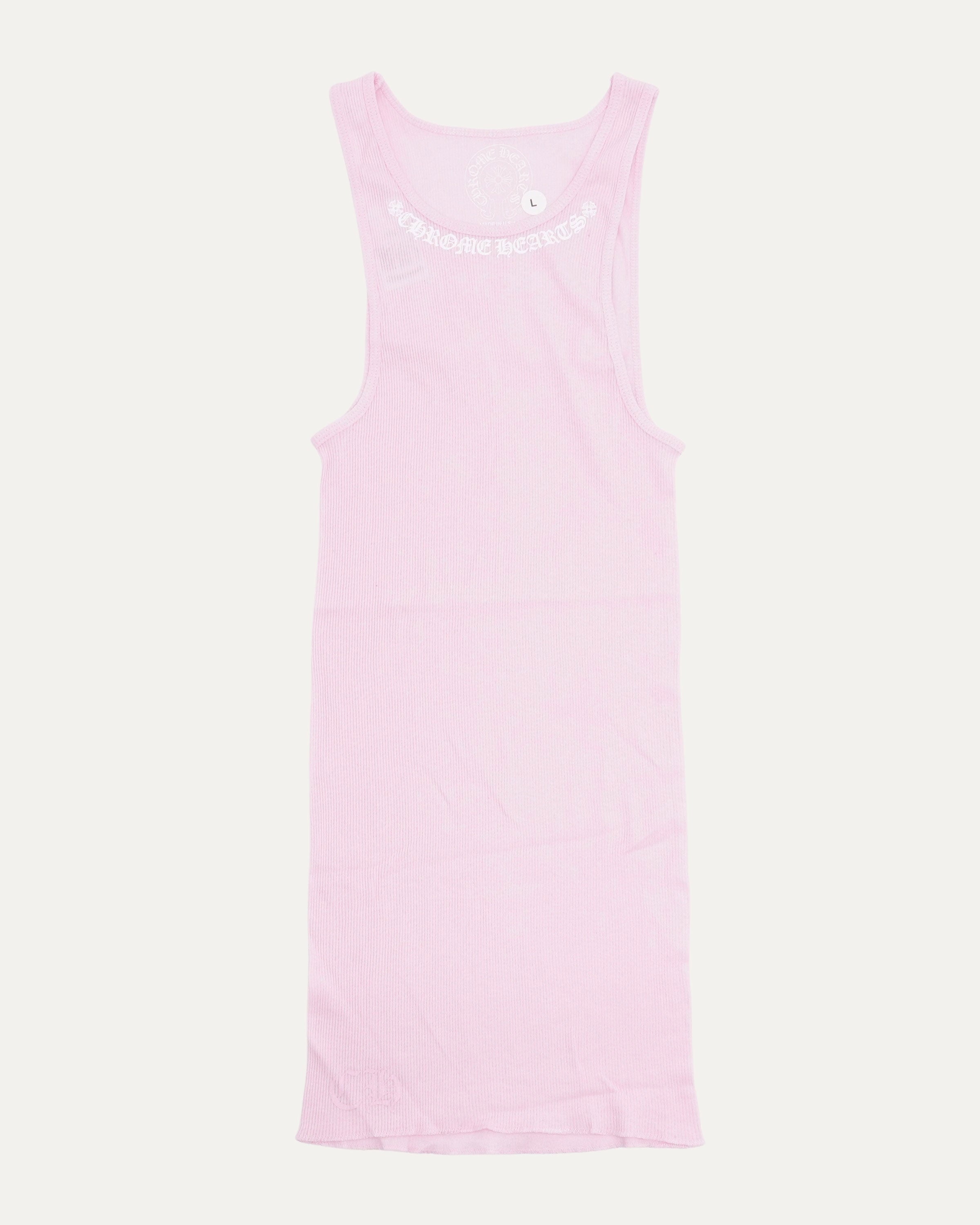 Chrome Hearts Love You Neck Logo Tank Top – Justin Reed