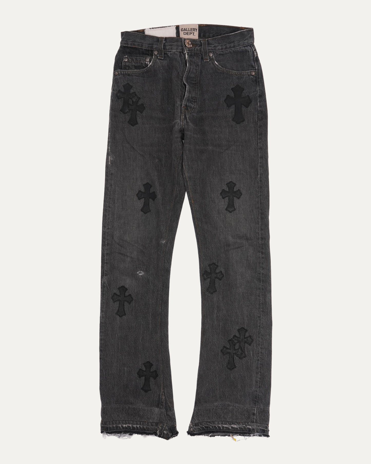 Gallery Dept. Cross Patch Flared Jeans